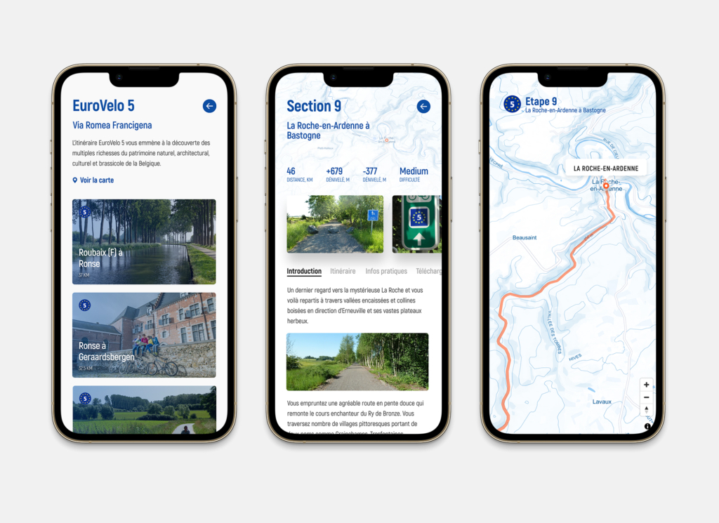 Eurovelo Iphone