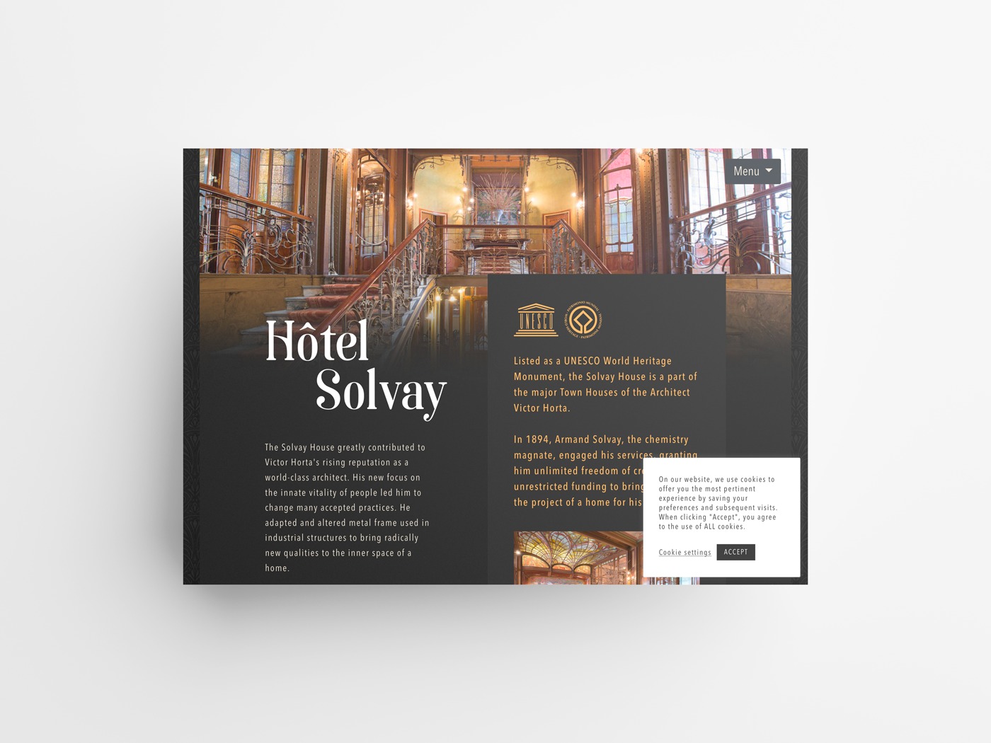 Hôtel Solvay (Booking)